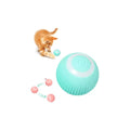 Juguete Gato Bola Interactivo Inteligente Recargable Automat Azul